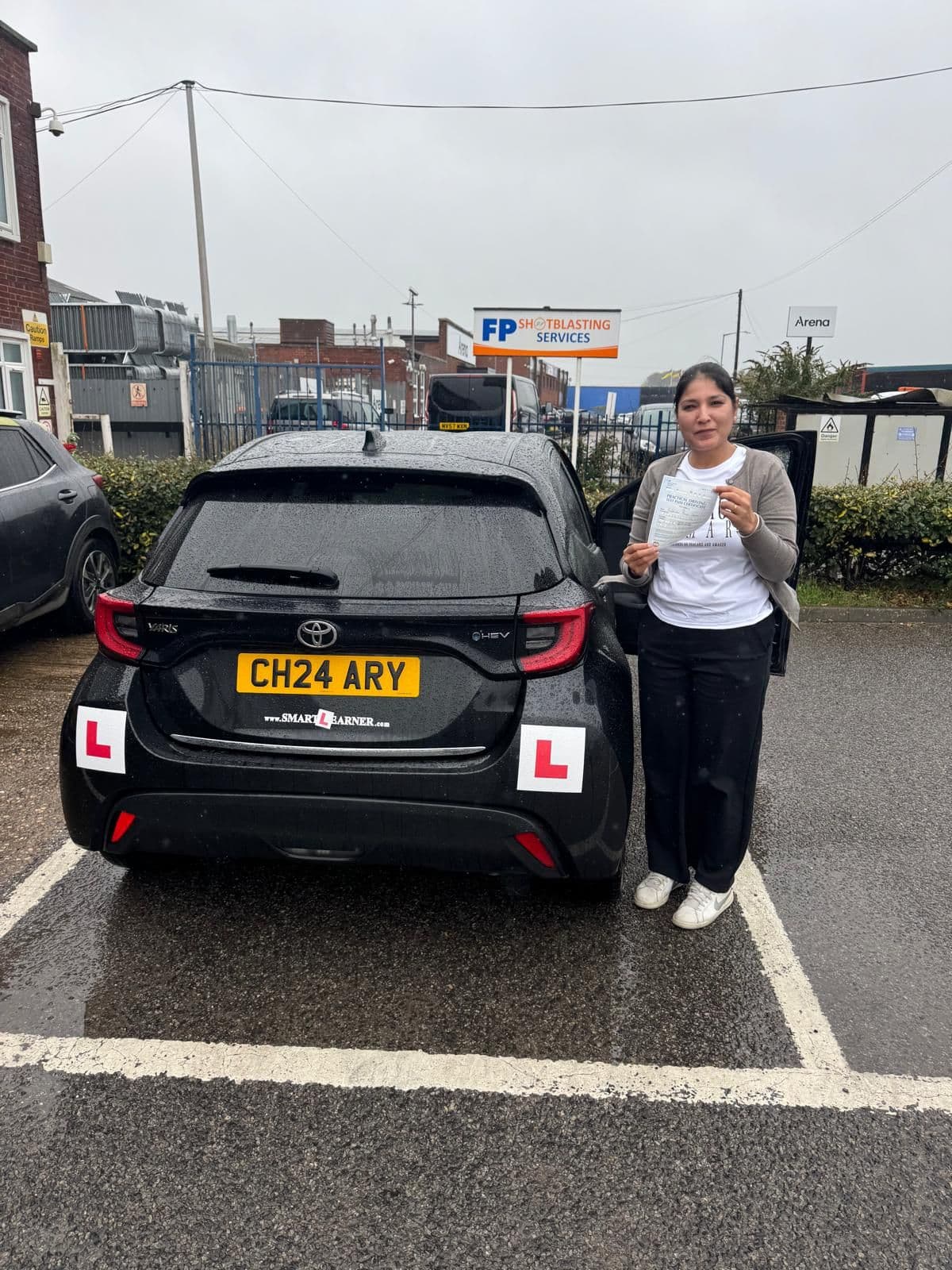 Passed first time with only 2 driving faults!